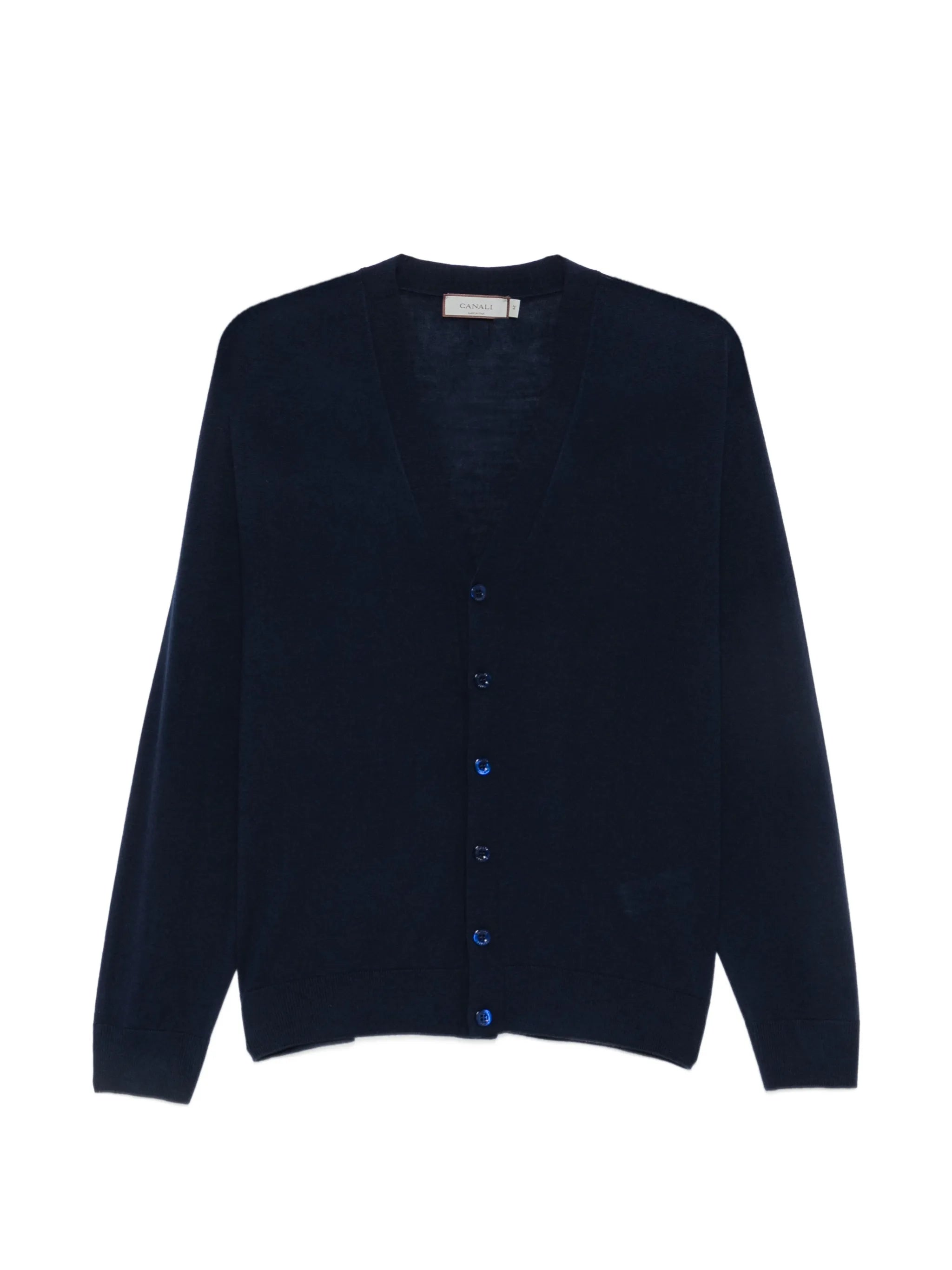 Canali Canali Button-fastening V-neck Cardigan