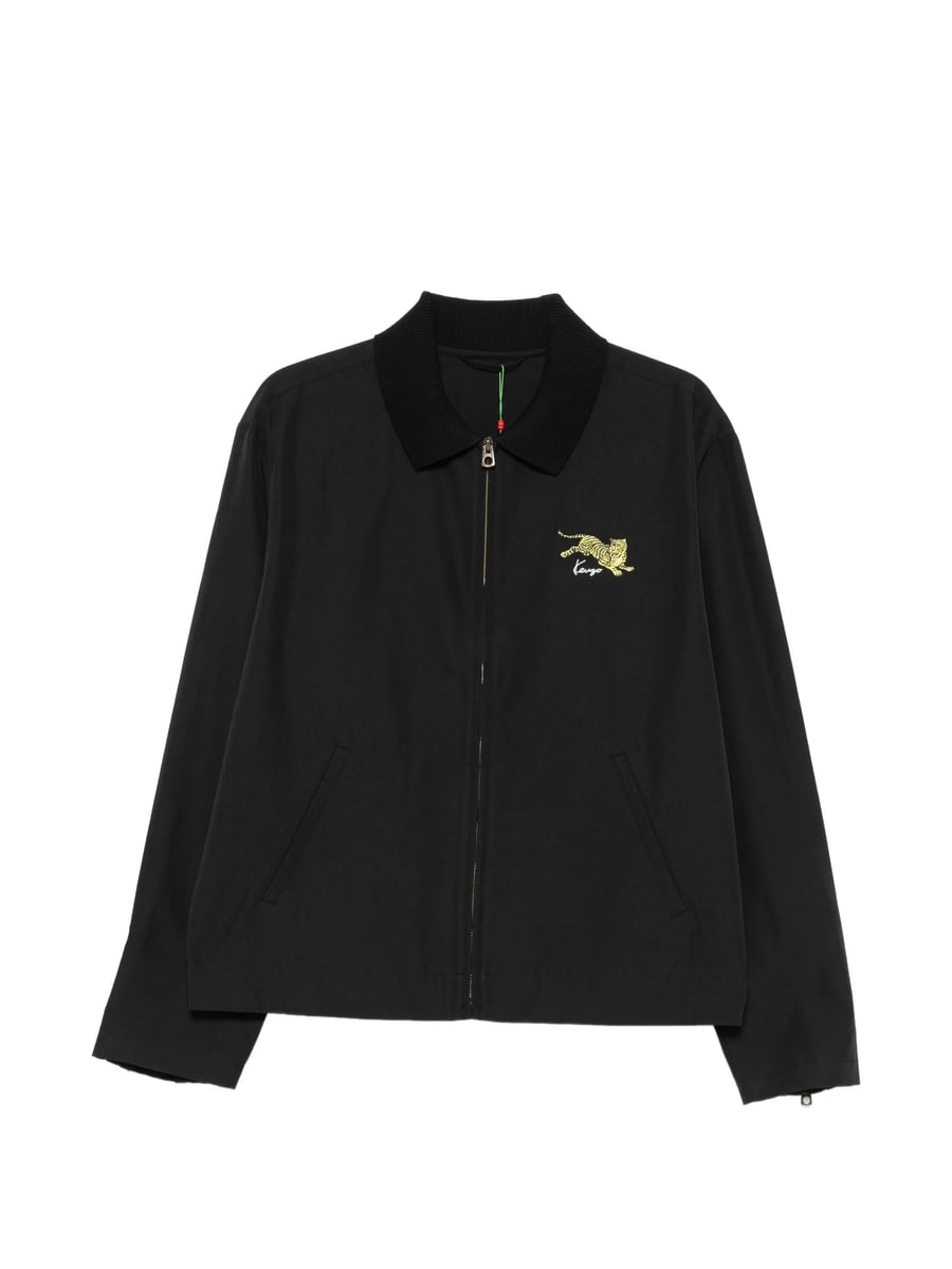 Kenzo Kenzo Tiger-embroidered Zip-up Jacket