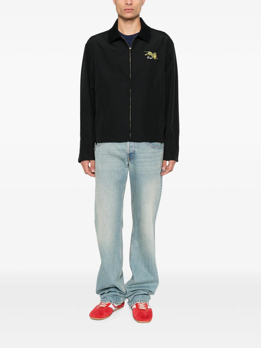 Kenzo Kenzo Tiger-embroidered Zip-up Jacket, view 5