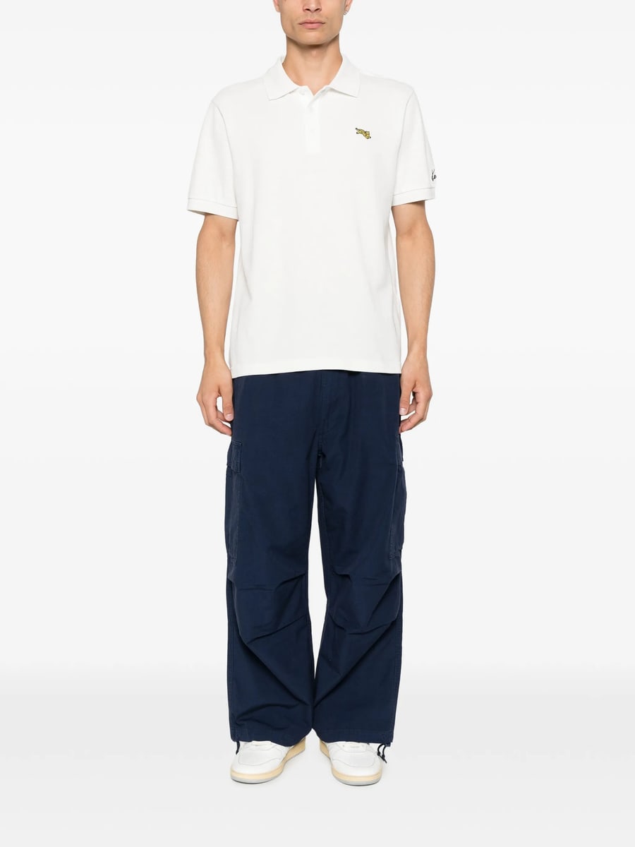 Kenzo Kenzo Tiger-patch Polo Shirt, view 4