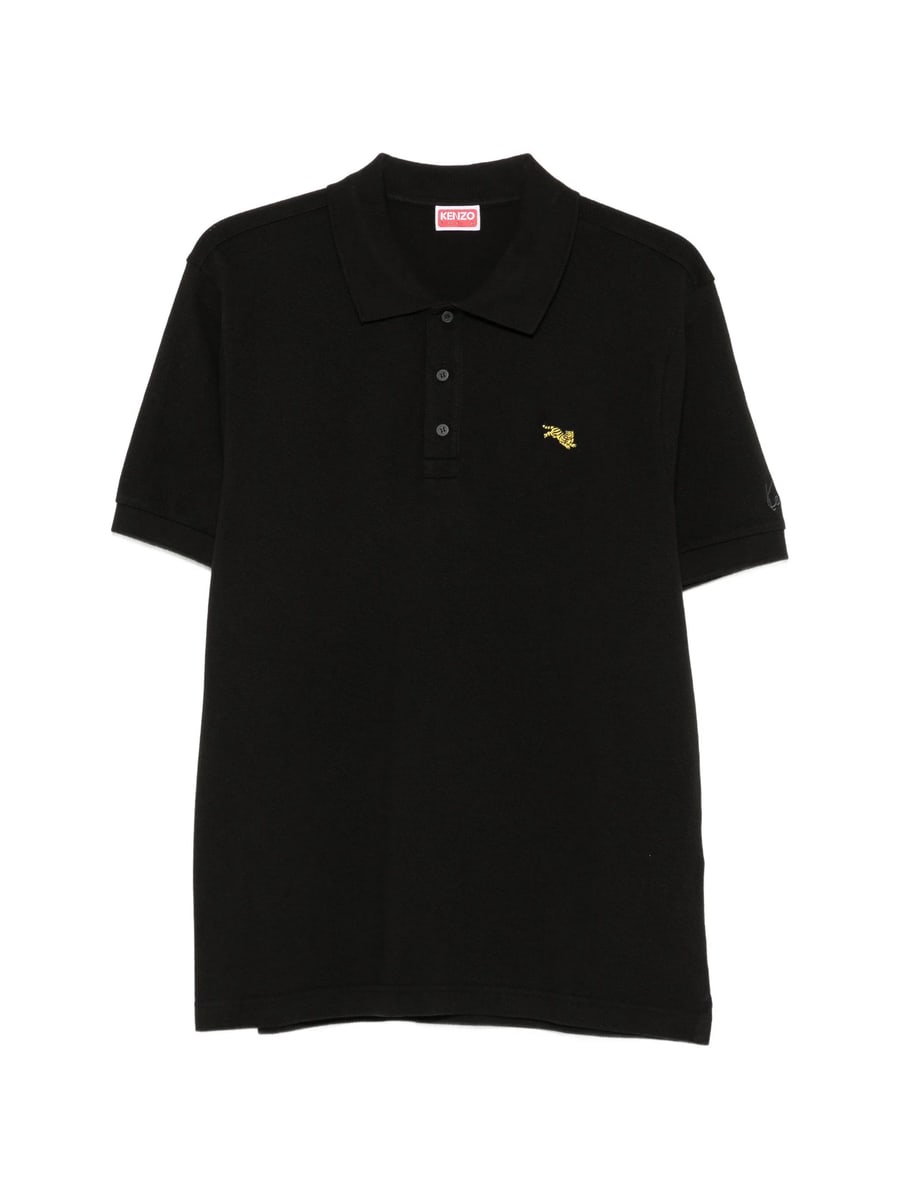 Kenzo Kenzo Tiger-patch Polo Shirt