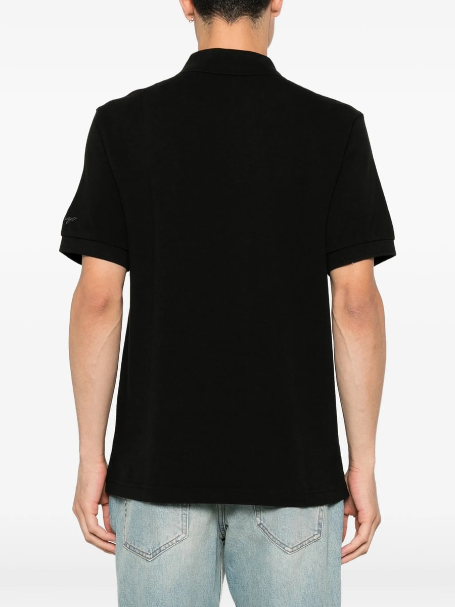 Kenzo Kenzo Tiger-patch Polo Shirt, view 4