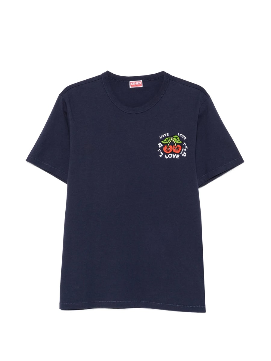 Kenzo Kenzo Cherry-patch T-shirt