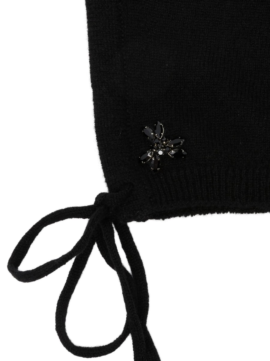 Simone Rocha Simone Rocha Crystal-embellished Hat, view 3