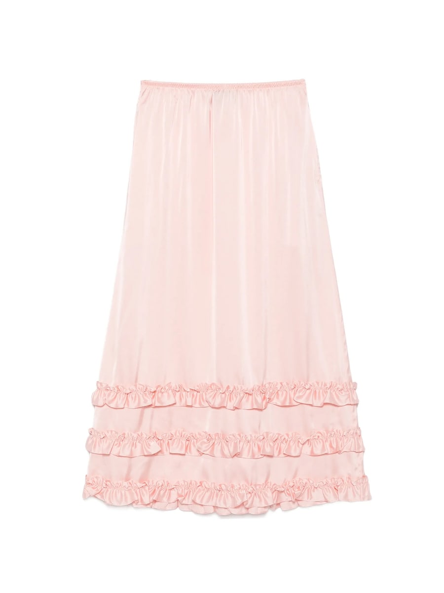 Simone Rocha Simone Rocha Ruffled Tiered Maxi Skirt