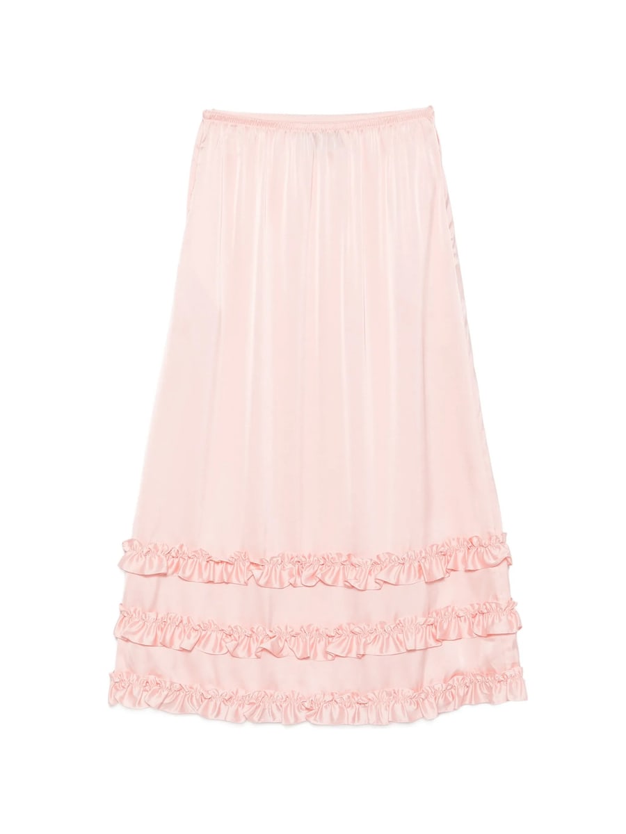 Simone Rocha Simone Rocha Ruffled Tiered Maxi Skirt, view 2