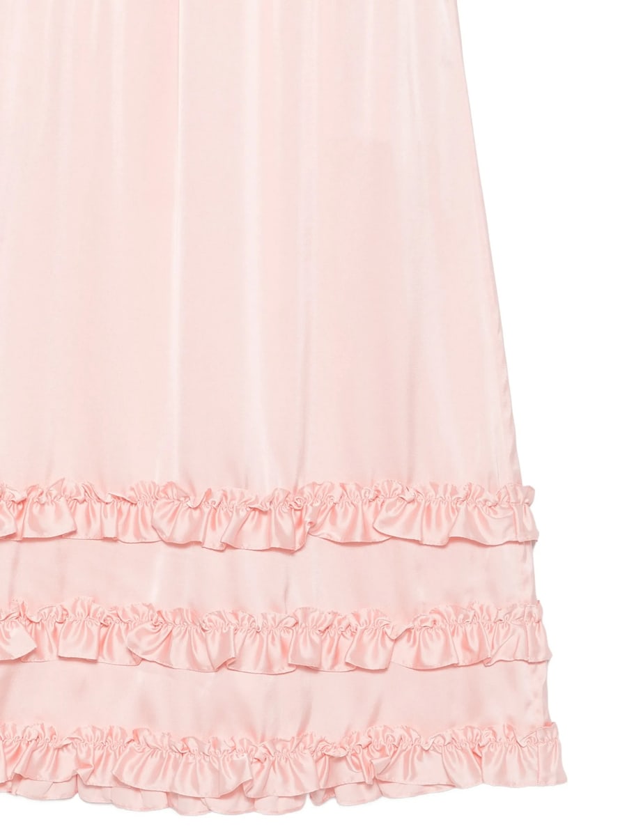 Simone Rocha Simone Rocha Ruffled Tiered Maxi Skirt, view 3