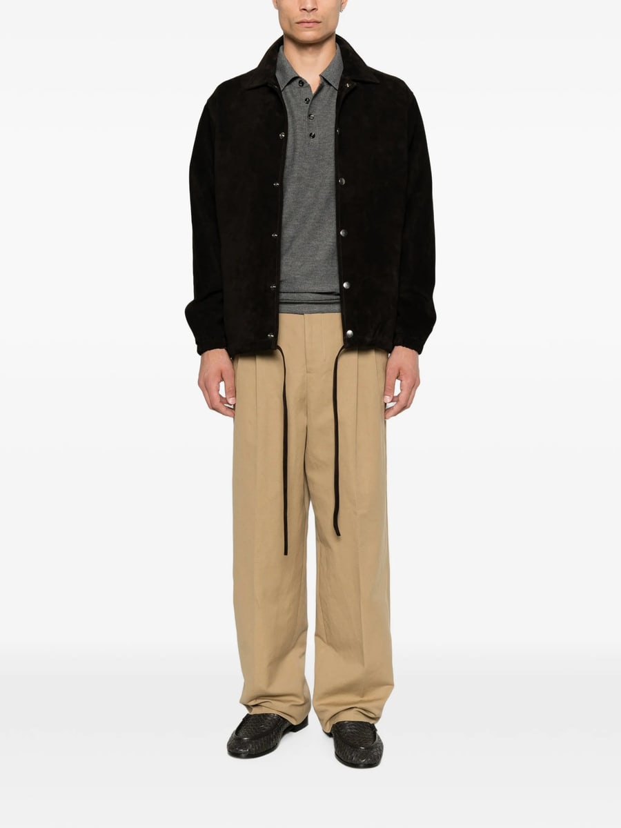 Giorgio Brato Giorgio Brato Suede Long-sleeves Jacket, view 5