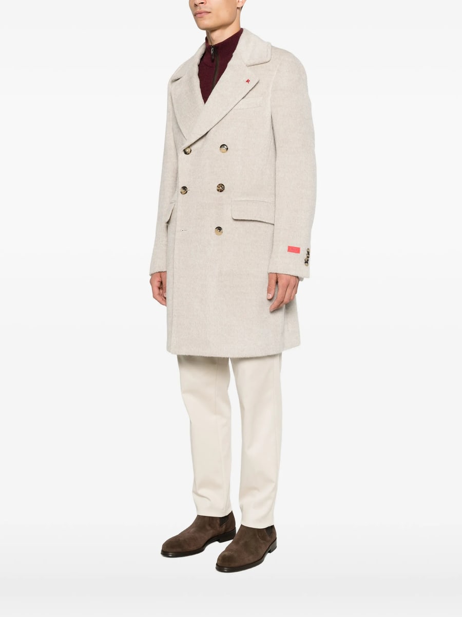 Isaia Isaia Double-breasted Coat, view 2