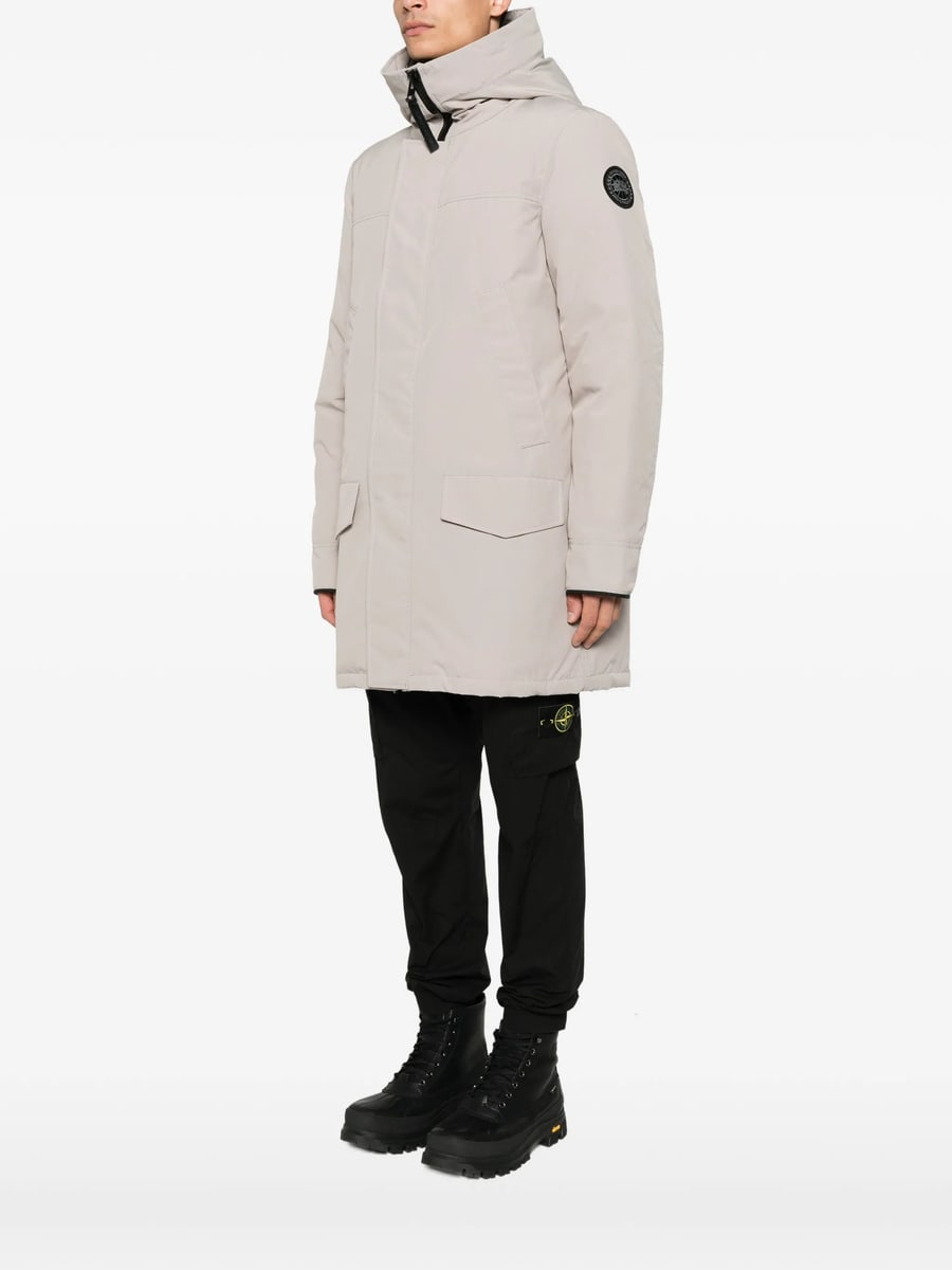 Canada Goose Canada Goose Hooded Logo-patch Coat, view 3