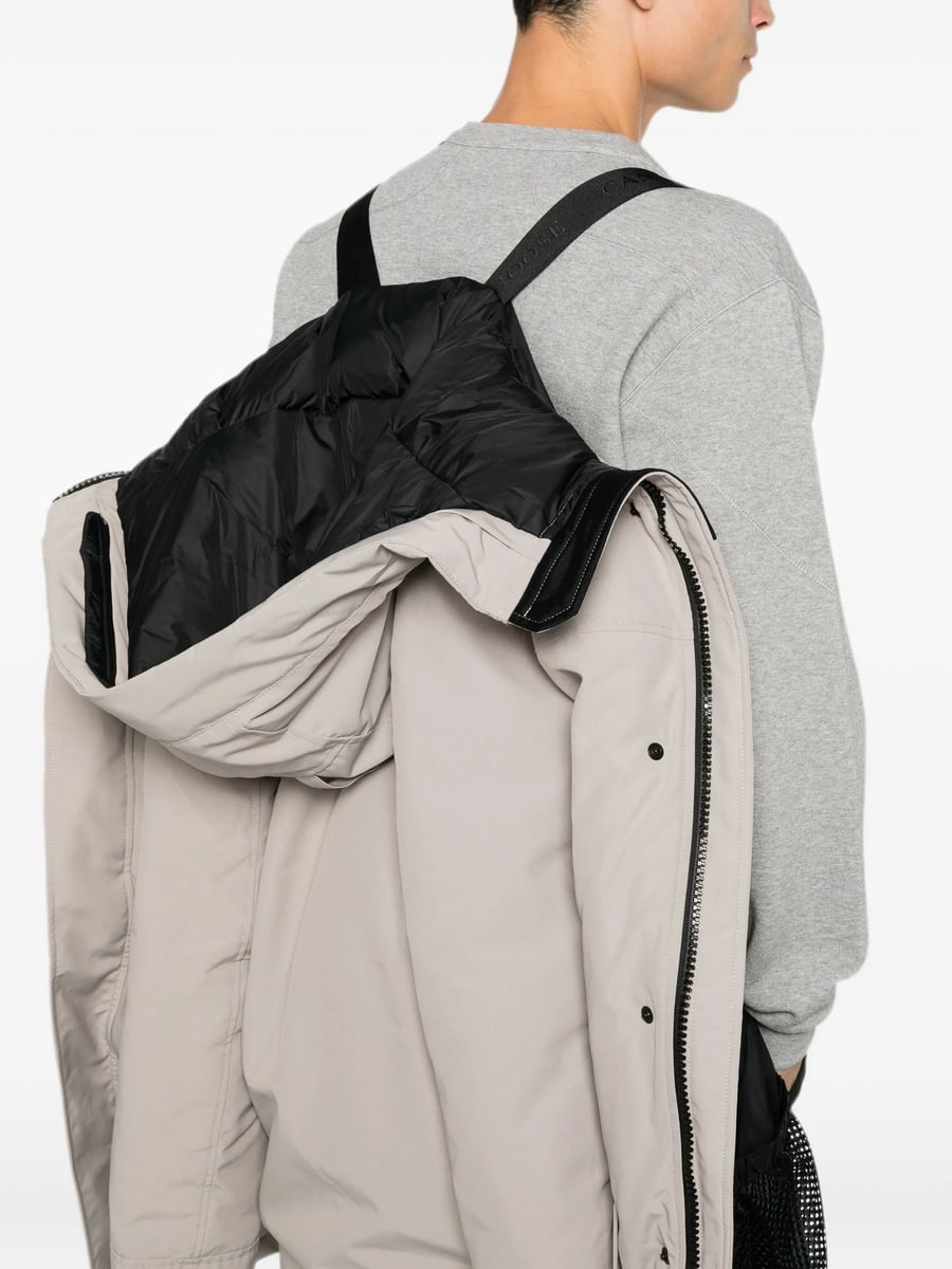 Canada Goose Canada Goose Hooded Logo-patch Coat, view 4