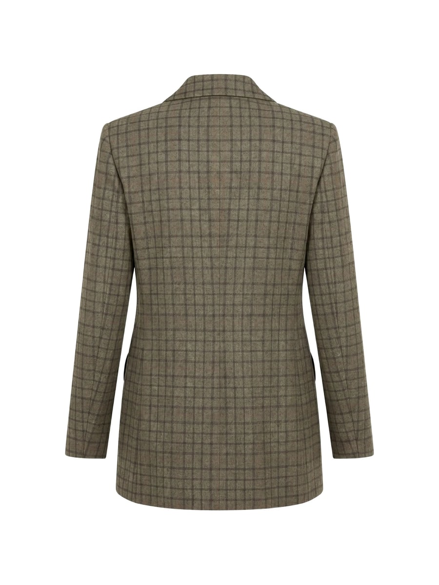 Blazé Milano Blazé Milano Check-pattern Double-breasted Blazer, view 2