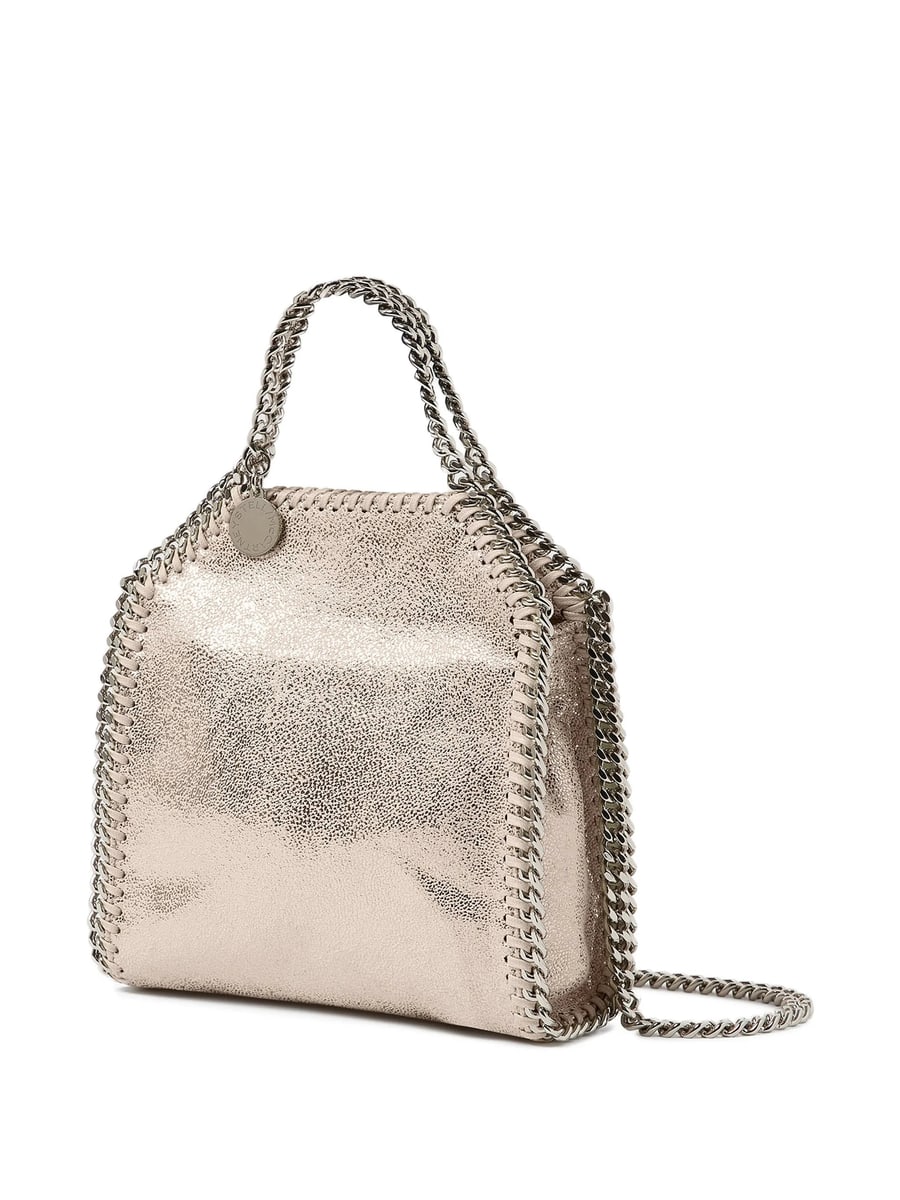 Stella McCartney Stella Mccartney Tiny Falabella Chain-trim Mini Bag, view 3