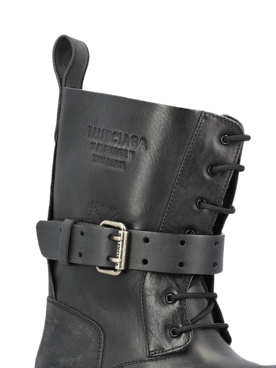 Balenciaga Balenciaga Venom Lace-up Boots, view 2
