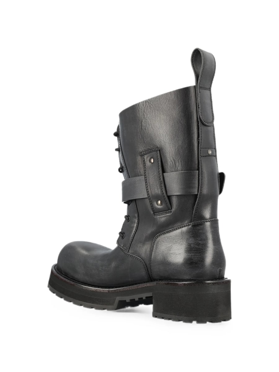 Balenciaga Balenciaga Venom Lace-up Boots, view 3