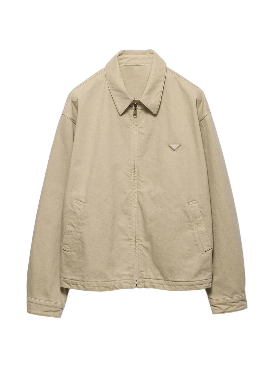 Prada Prada Old Denim Blouson Jacket