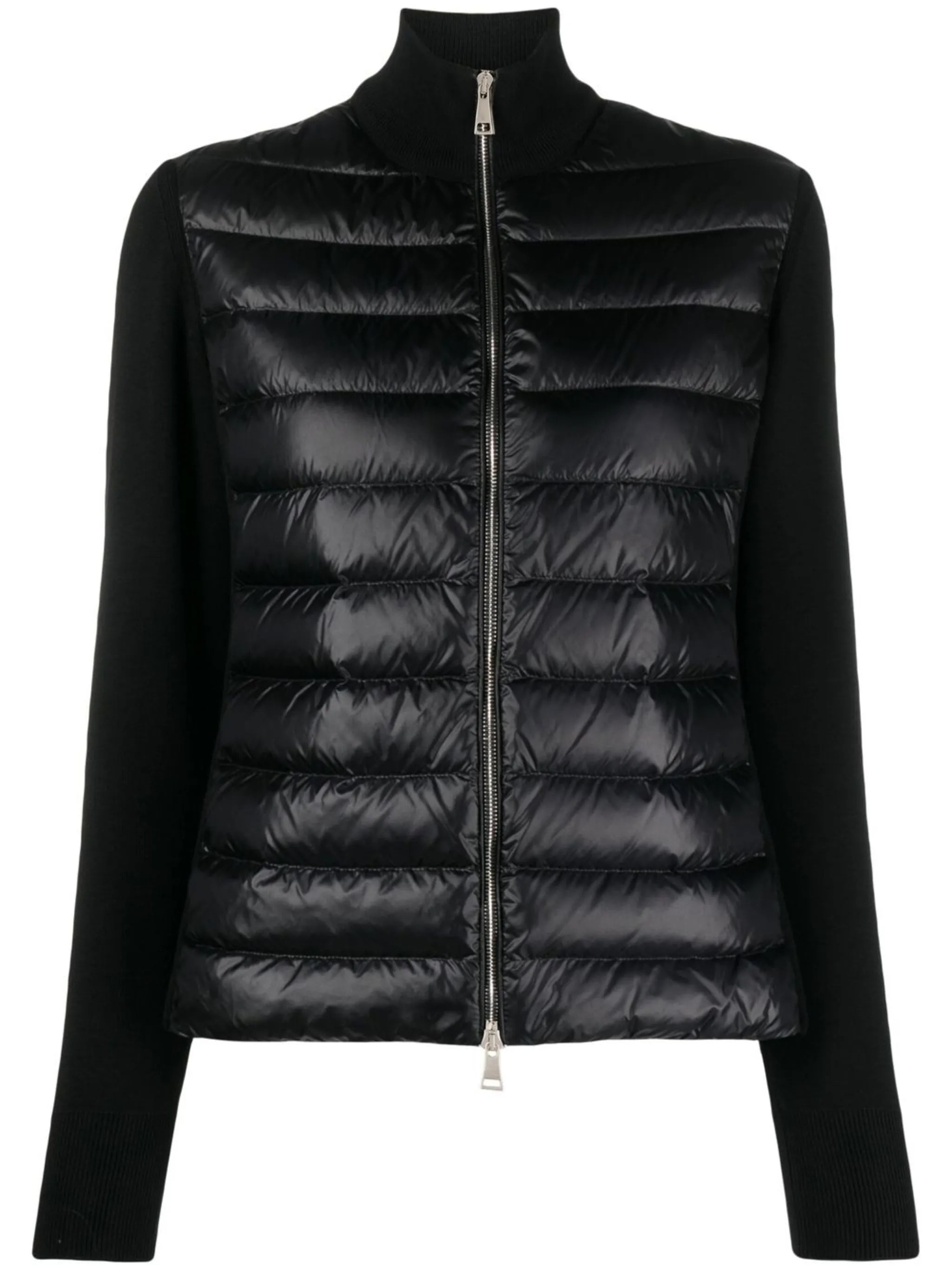 Moncler Moncler Quilted Panel-detail Sweater
