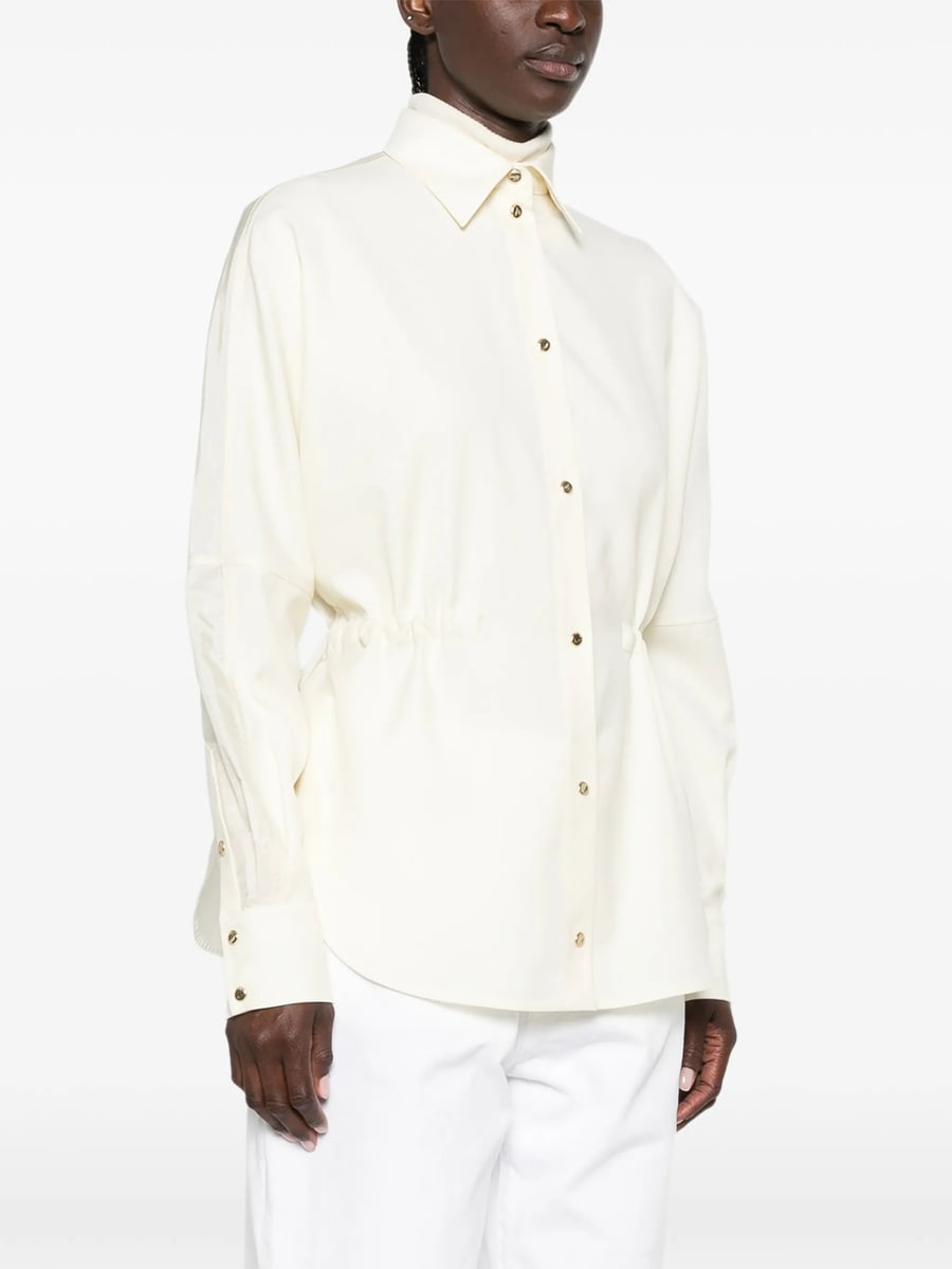 Moncler Moncler Logo-patch Long-sleeve Shirt, view 5