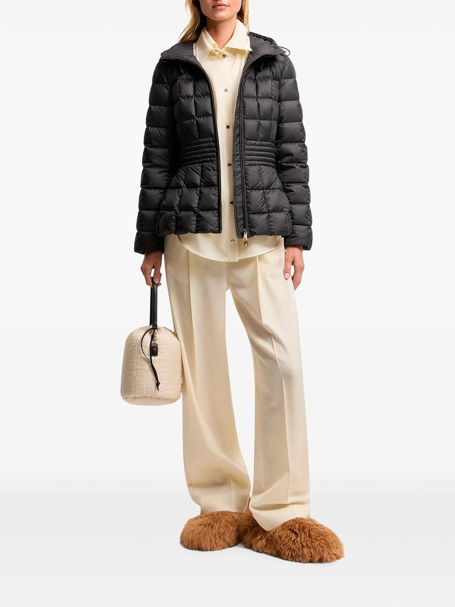 Moncler Moncler Engoulevent Square-quilted Hooded Jacket, view 2