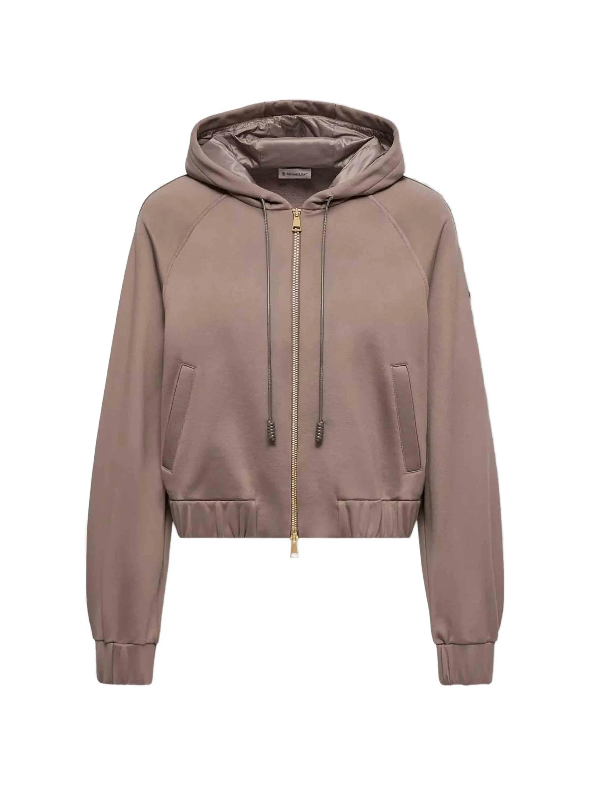 Moncler Moncler Logo-patch Zip-up Hoodie