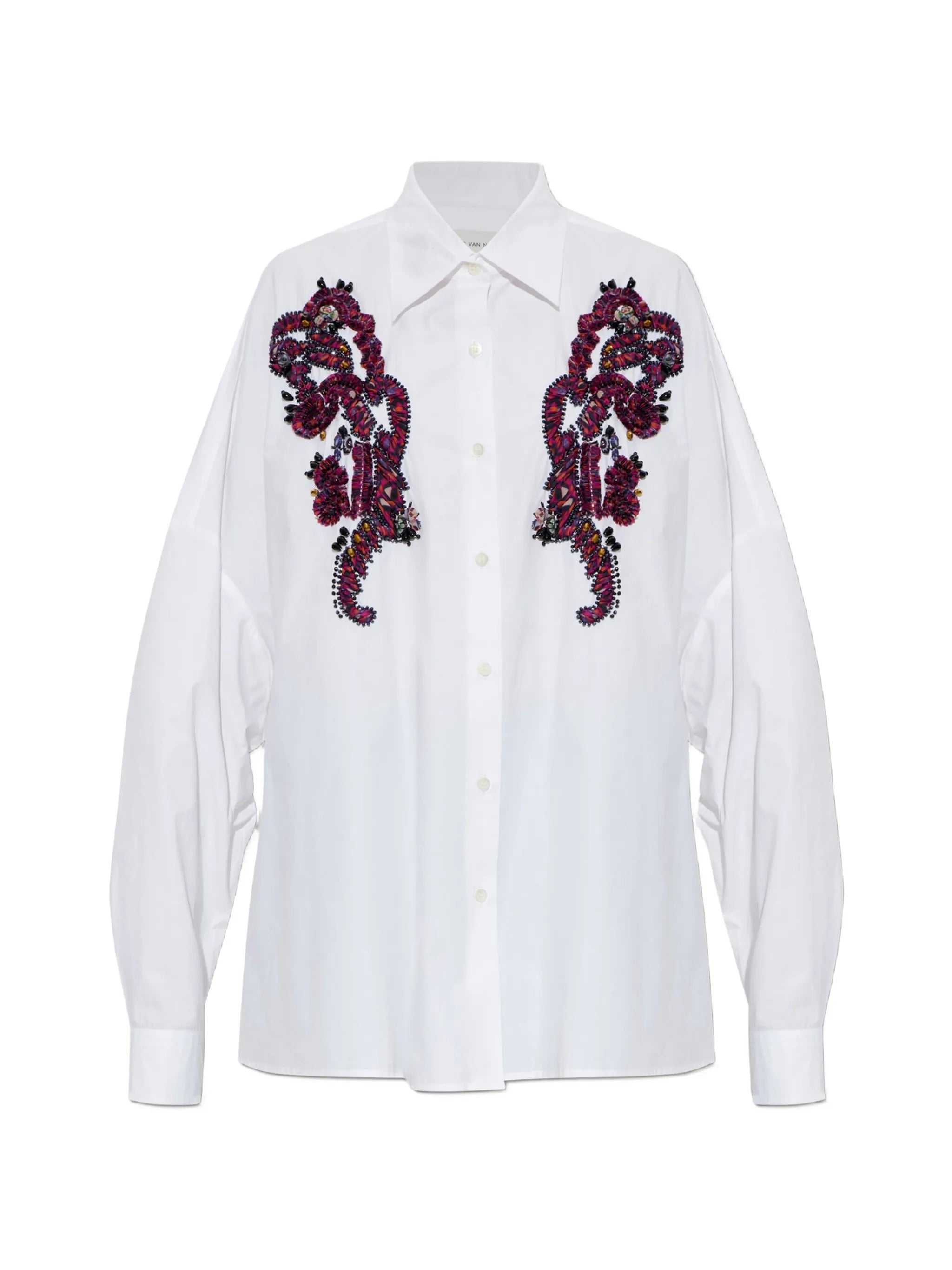 Dries Van Noten Dries Van Noten Bead-embellished Buttoned Shirt