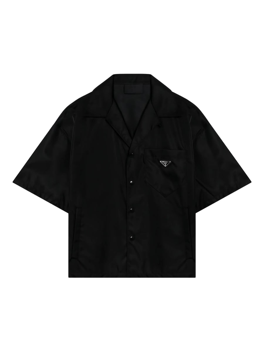 Prada Prada Re-nylon Short-sleeved Shirt