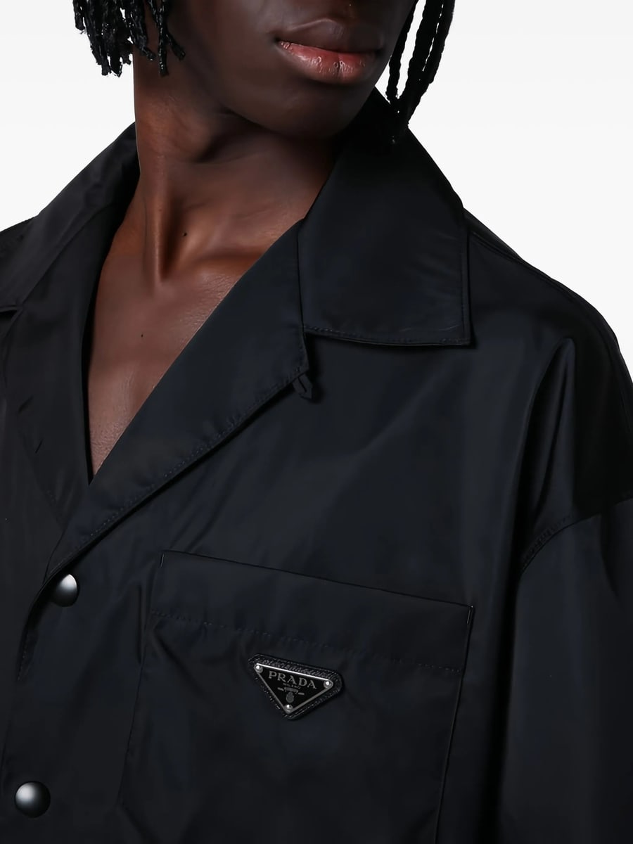 Prada Prada Re-nylon Short-sleeved Shirt, view 3
