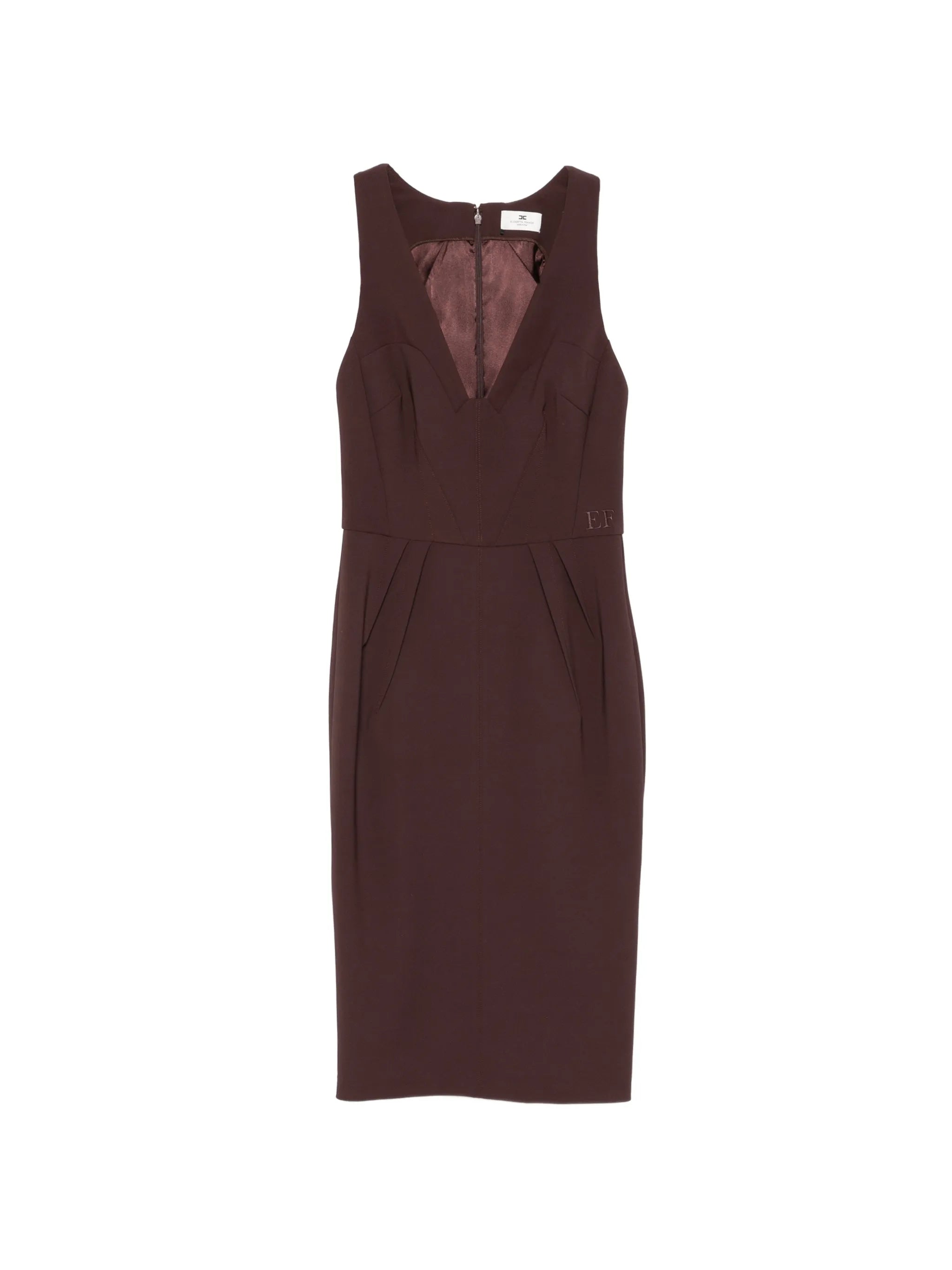 Elisabetta Franchi Elisabetta Franchi V-neck Midi Dress