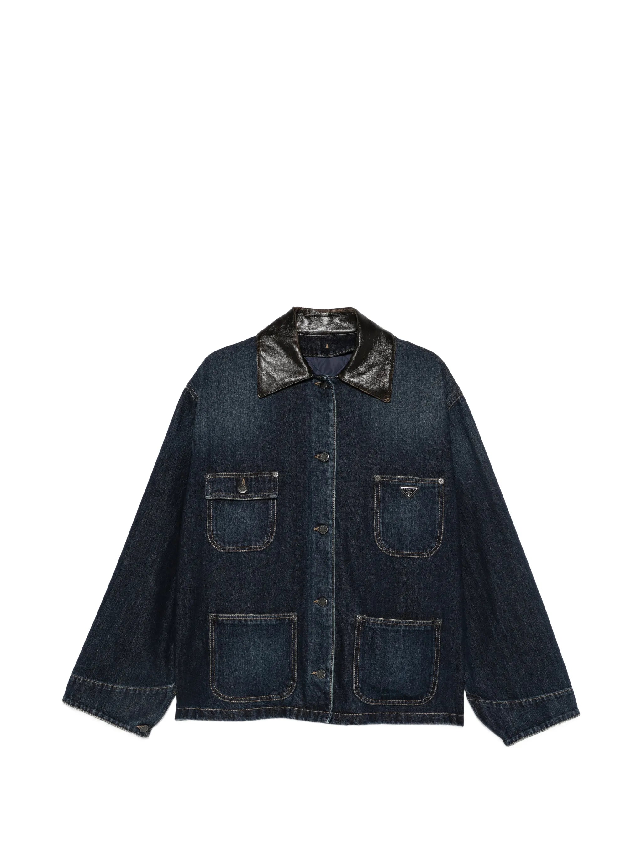 Prada Prada Button-fastening Denim Jacket
