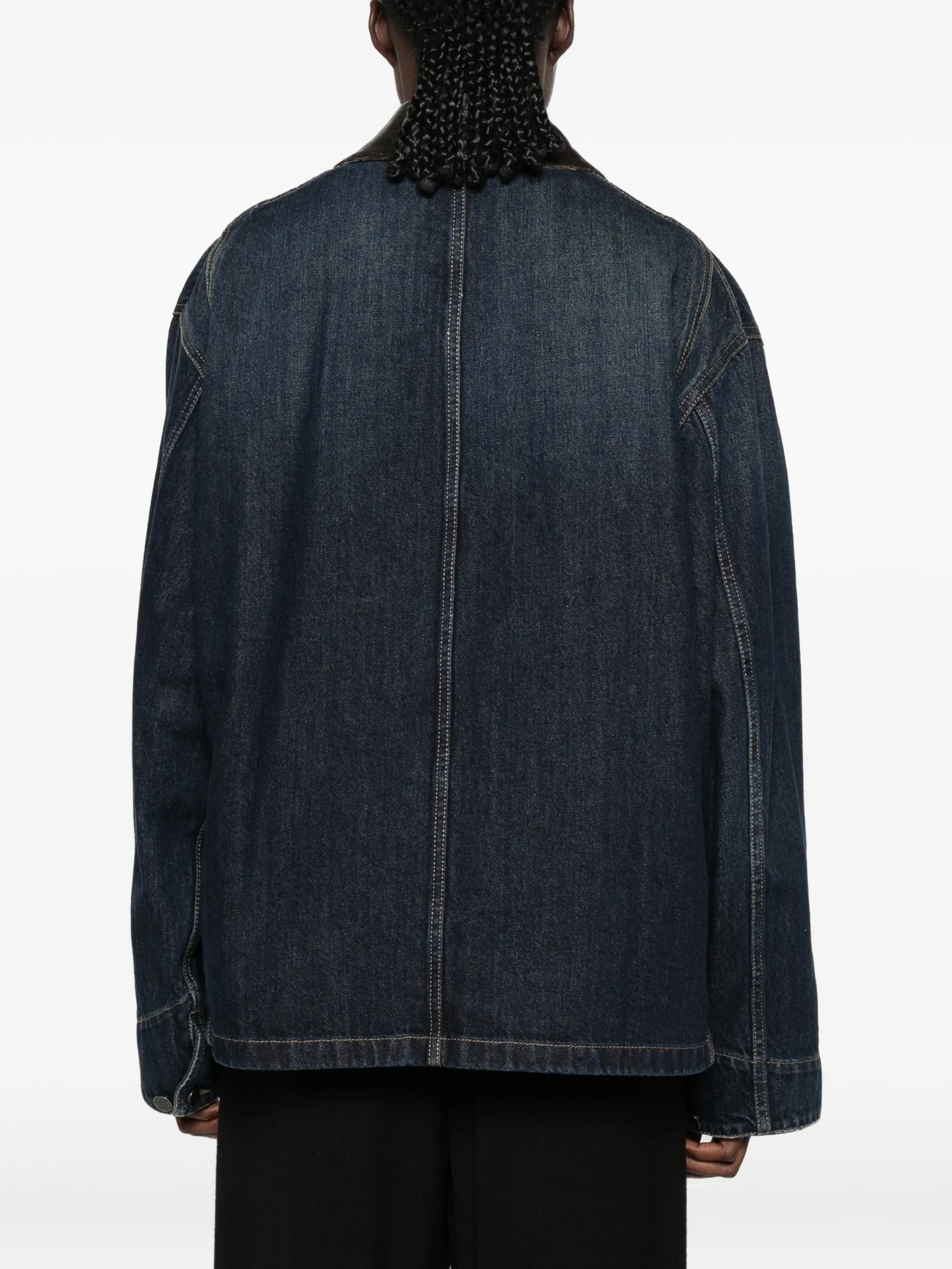 Prada Prada Button-fastening Denim Jacket, view 2
