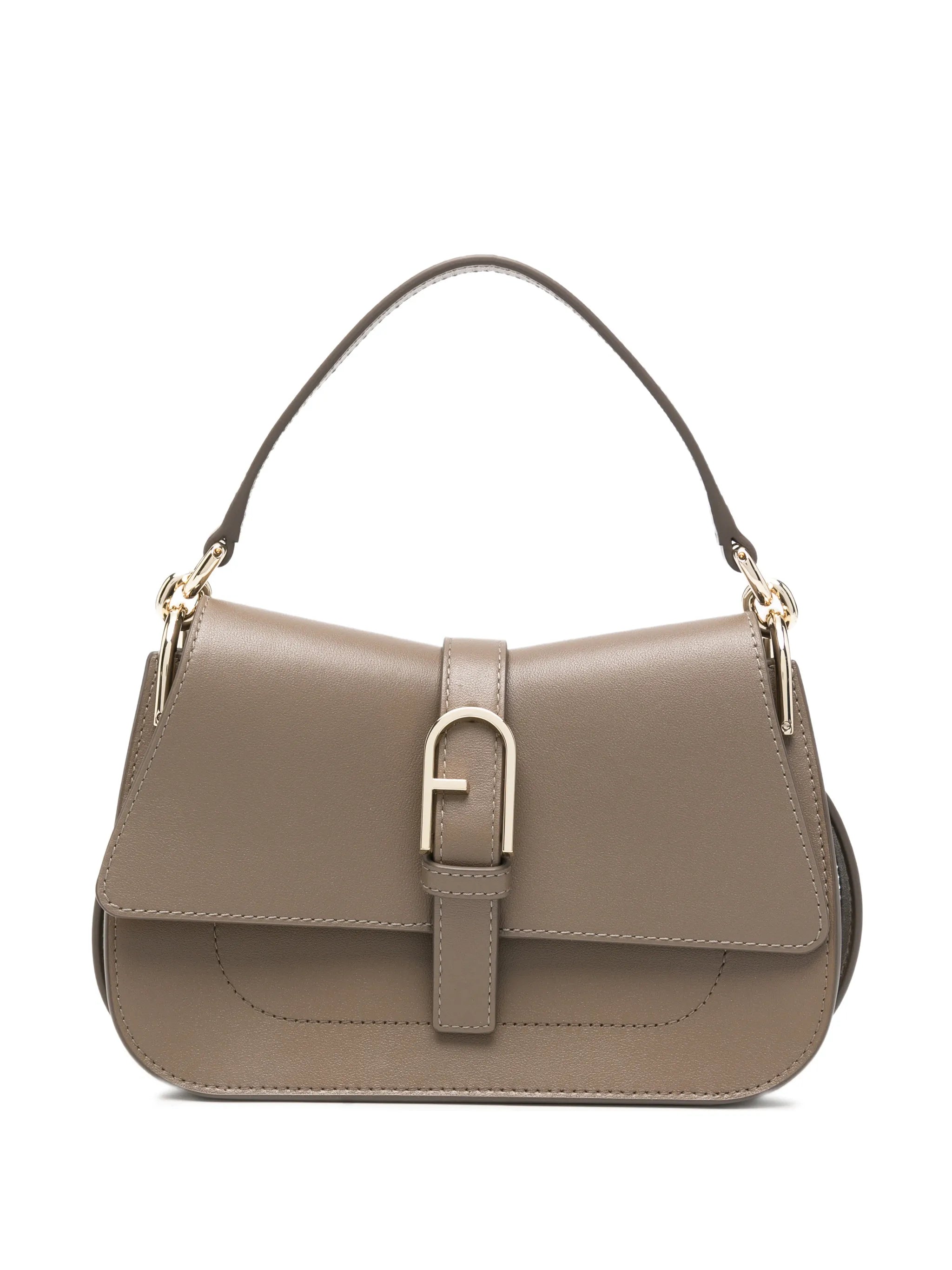 Furla Furla Arch-logo Leather Shoulder Bag