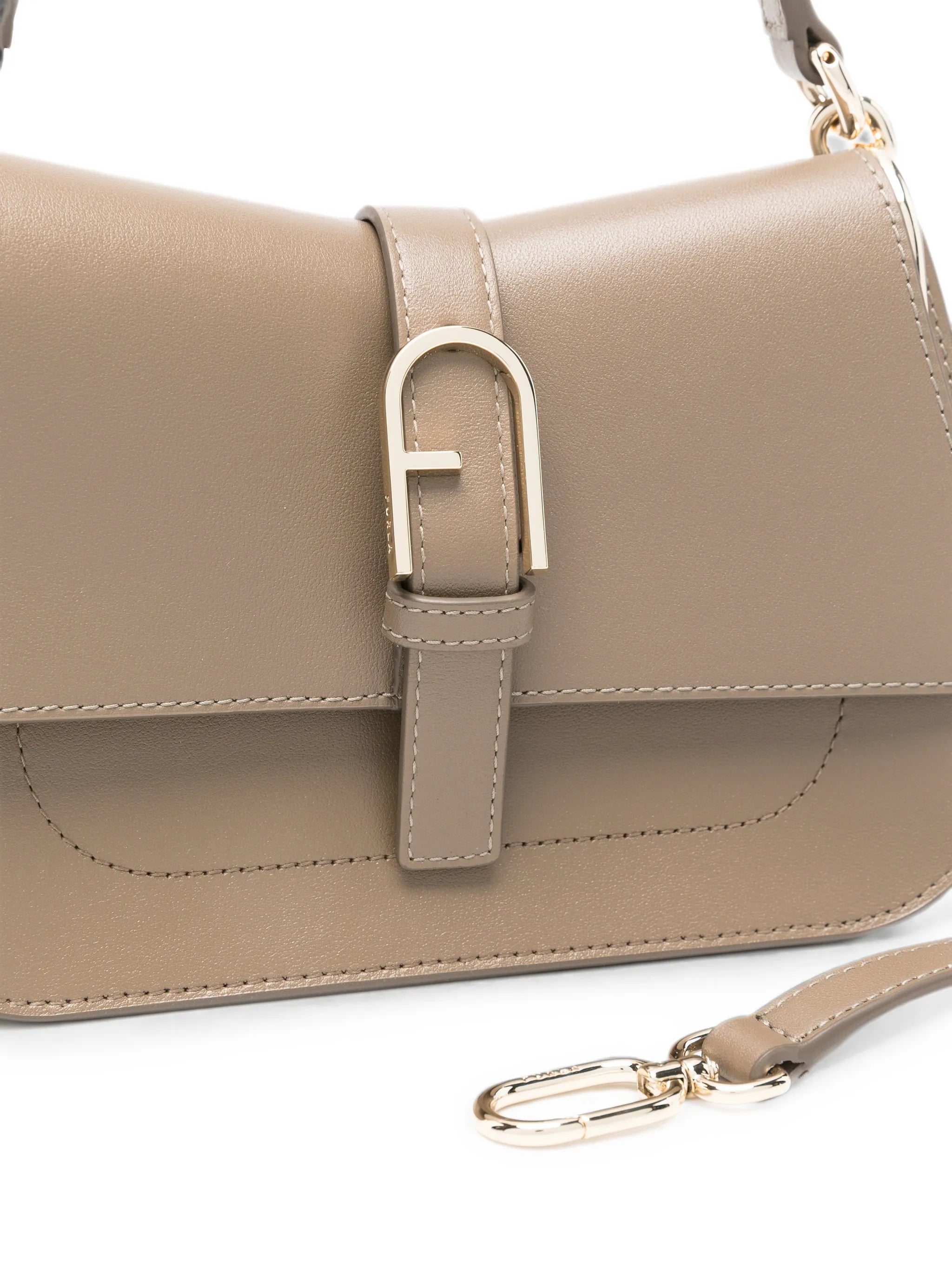 Furla Furla Arch-logo Leather Shoulder Bag, view 2