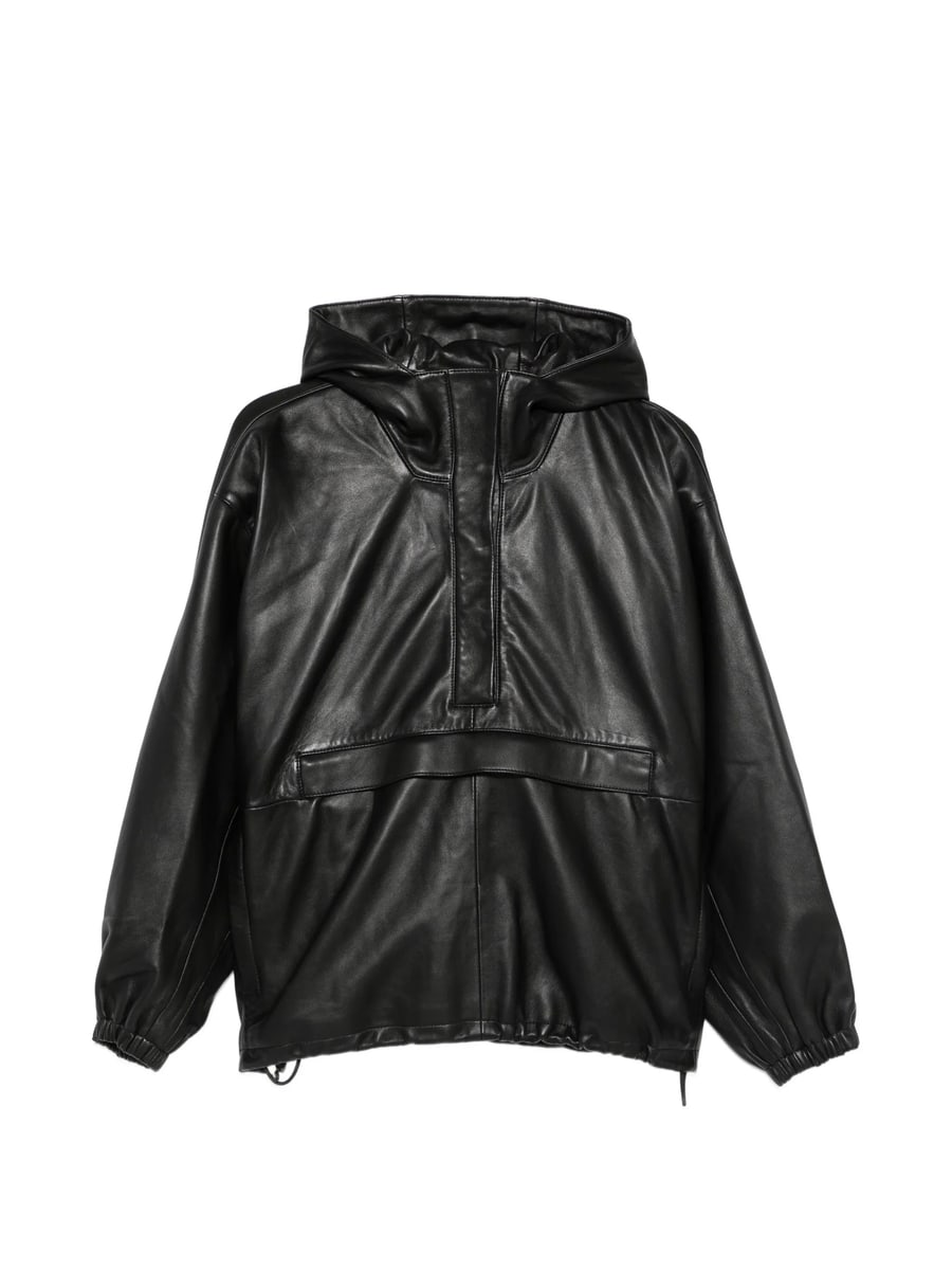 Rohe Rohe Hooded Leather Jacket