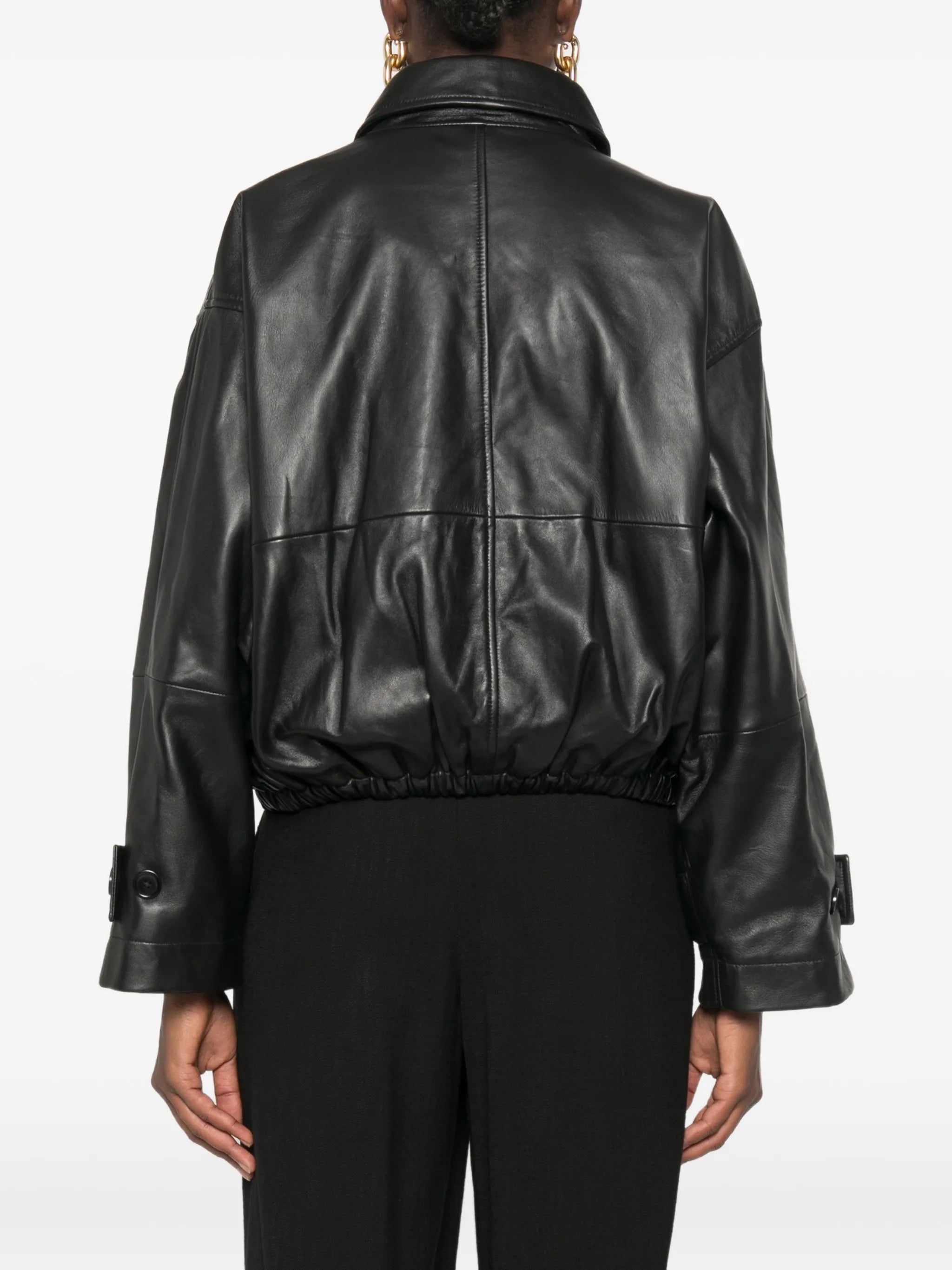 Rohe Rohe Leather Blouson Jacket, view 2