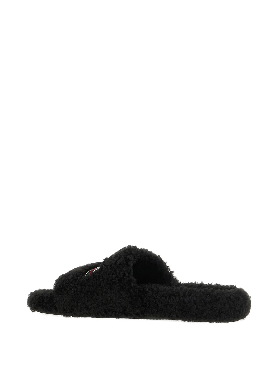Balenciaga Balenciaga Logo Slippers, view 3
