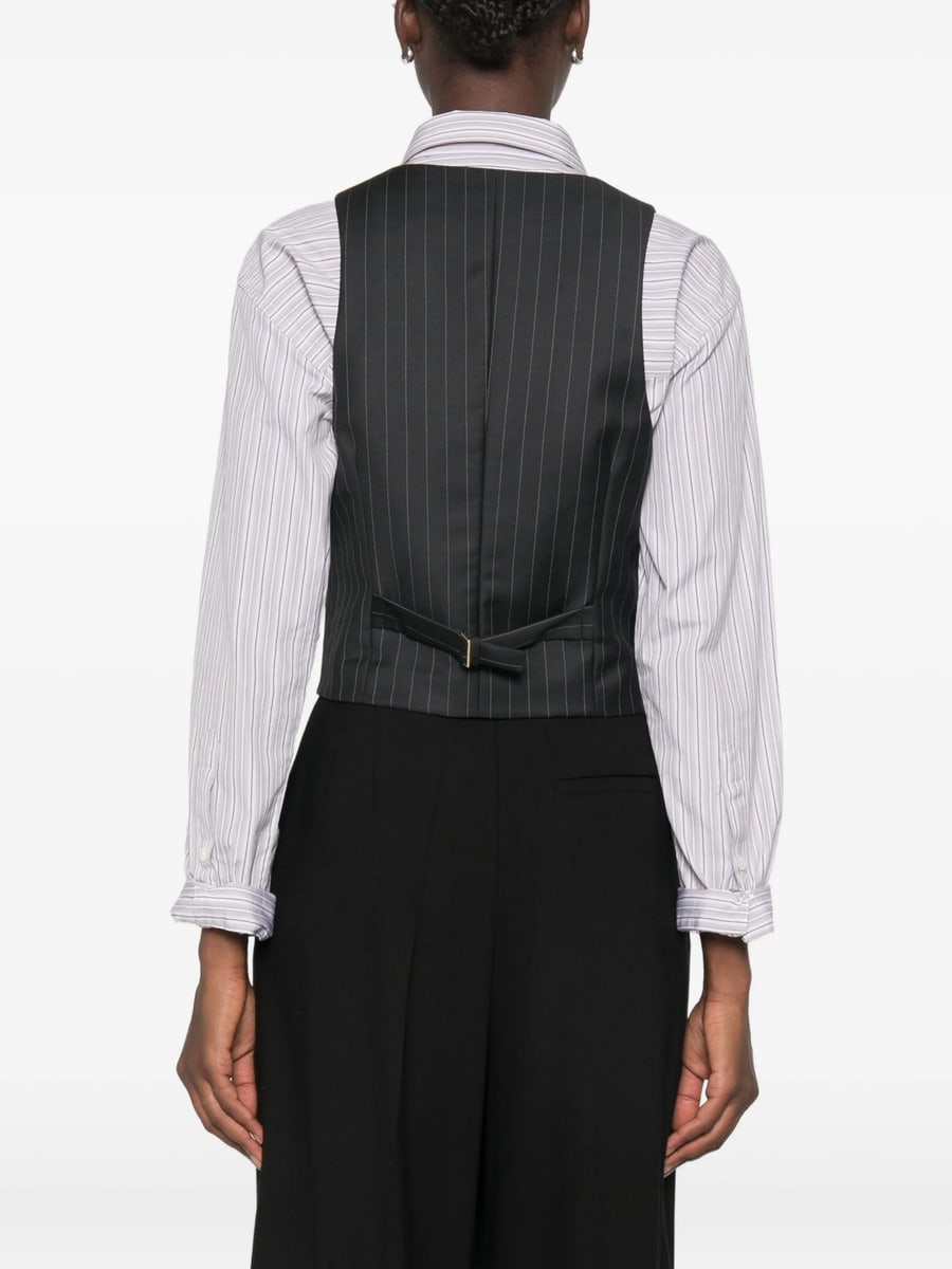 Tom Ford Tom Ford Pinstripe-pattern Waistcoat, view 2