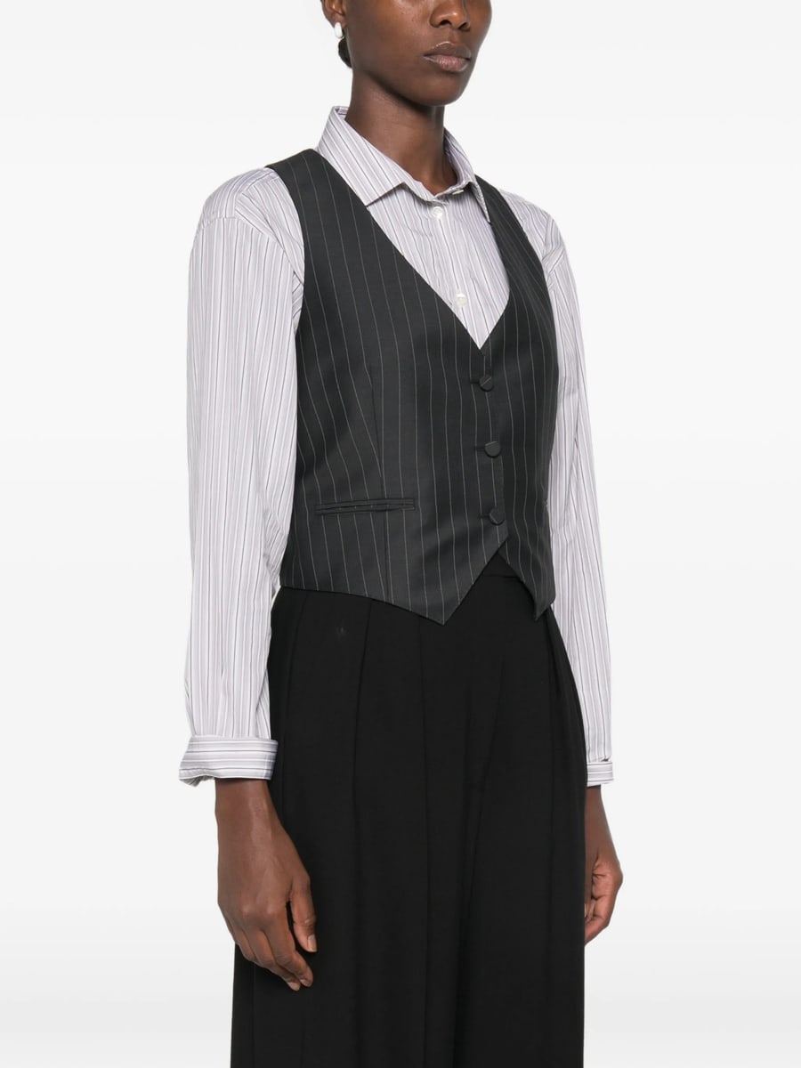 Tom Ford Tom Ford Pinstripe-pattern Waistcoat, view 5