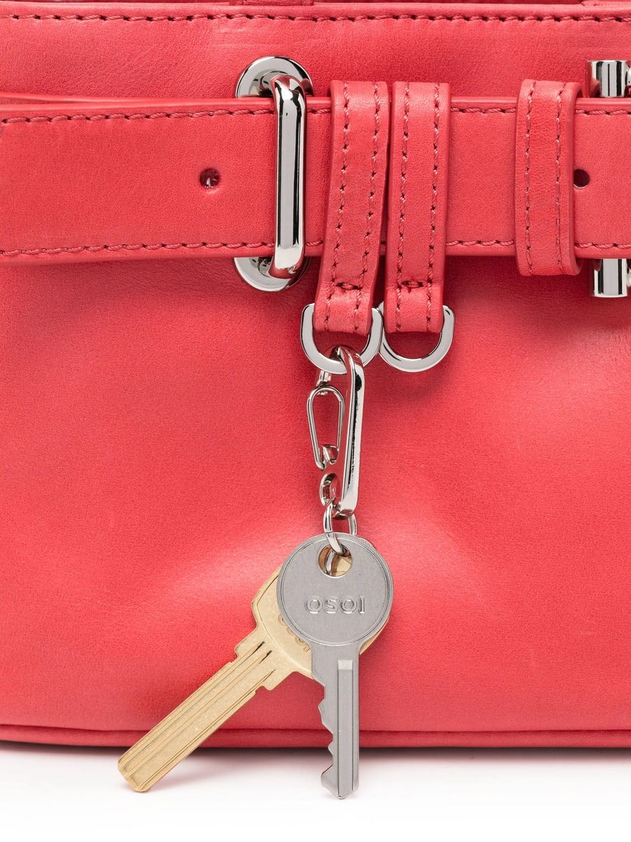 Osoi Osoi Mini Brocle Leather Tote Bag, view 3