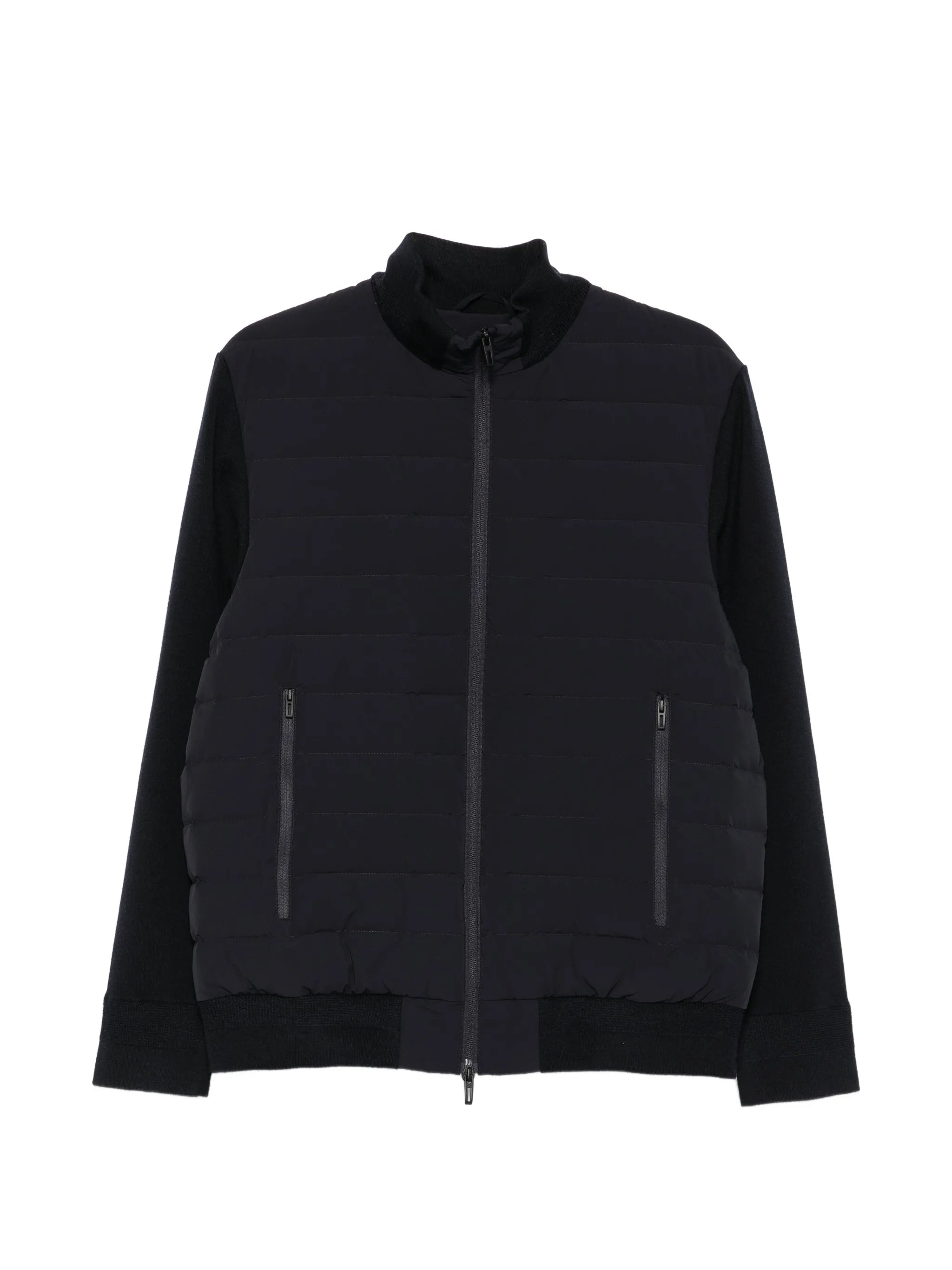 Emporio Armani Emporio Armani Quilted Panel-sleeve Jacket