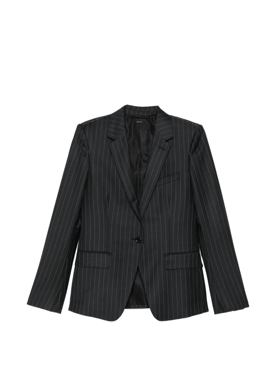 Tom Ford Tom Ford Pinstripe-pattern Single-breasted Blazer