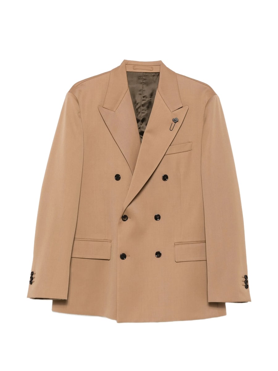 Lardini Lardini Double-breasted Peak-lapel Blazer