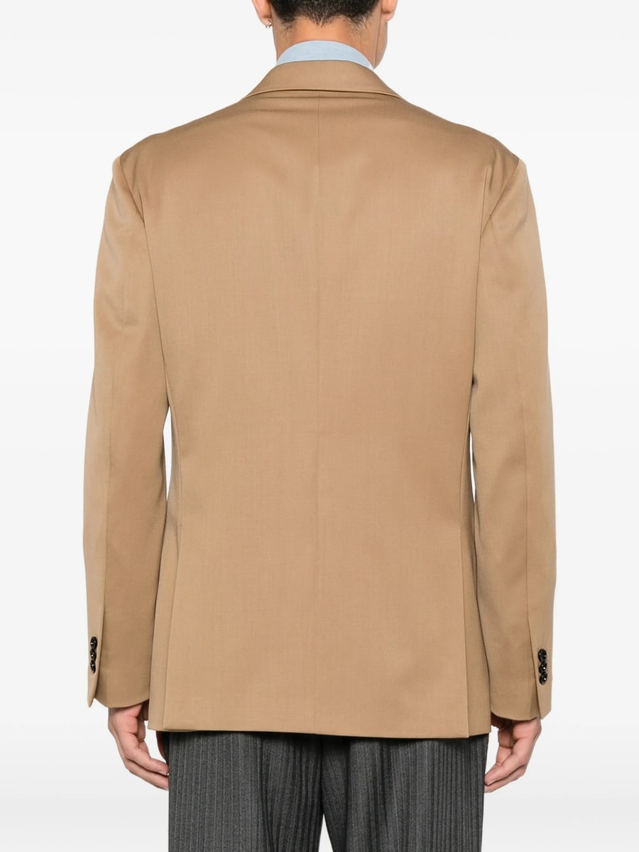 Lardini Lardini Double-breasted Peak-lapel Blazer, view 3