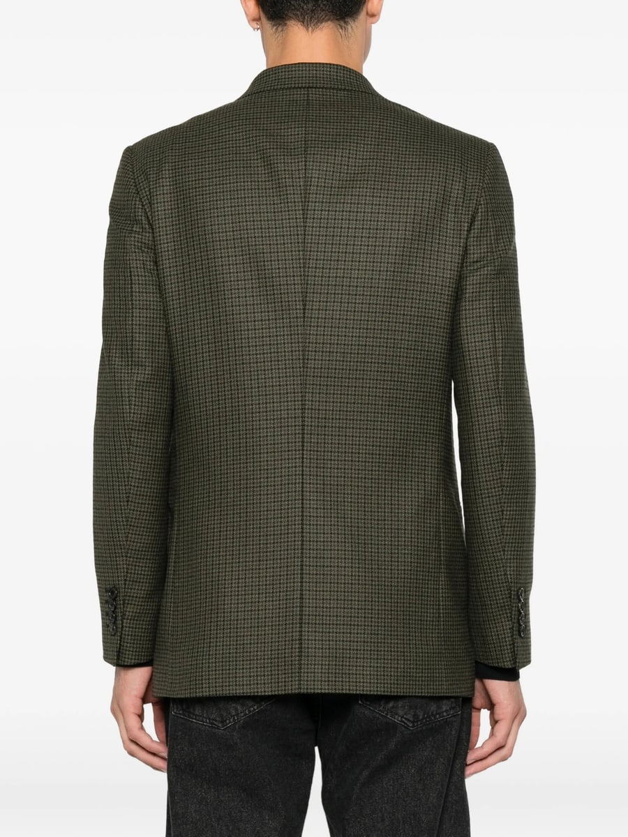 Reveres 1949 Reveres 1949 Houndstooth-pattern Single-breasted Blazer, view 2