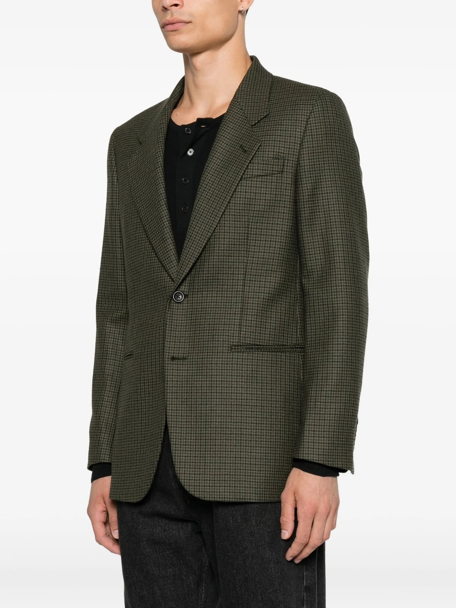 Reveres 1949 Reveres 1949 Houndstooth-pattern Single-breasted Blazer, view 3