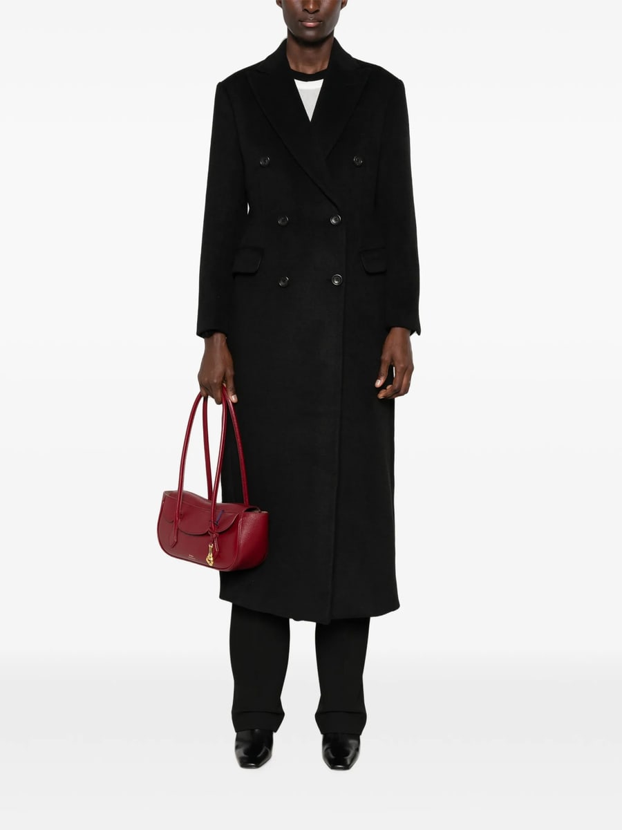 Eraldo Eraldo Double-breasted Peaked-lapels Coat, view 3
