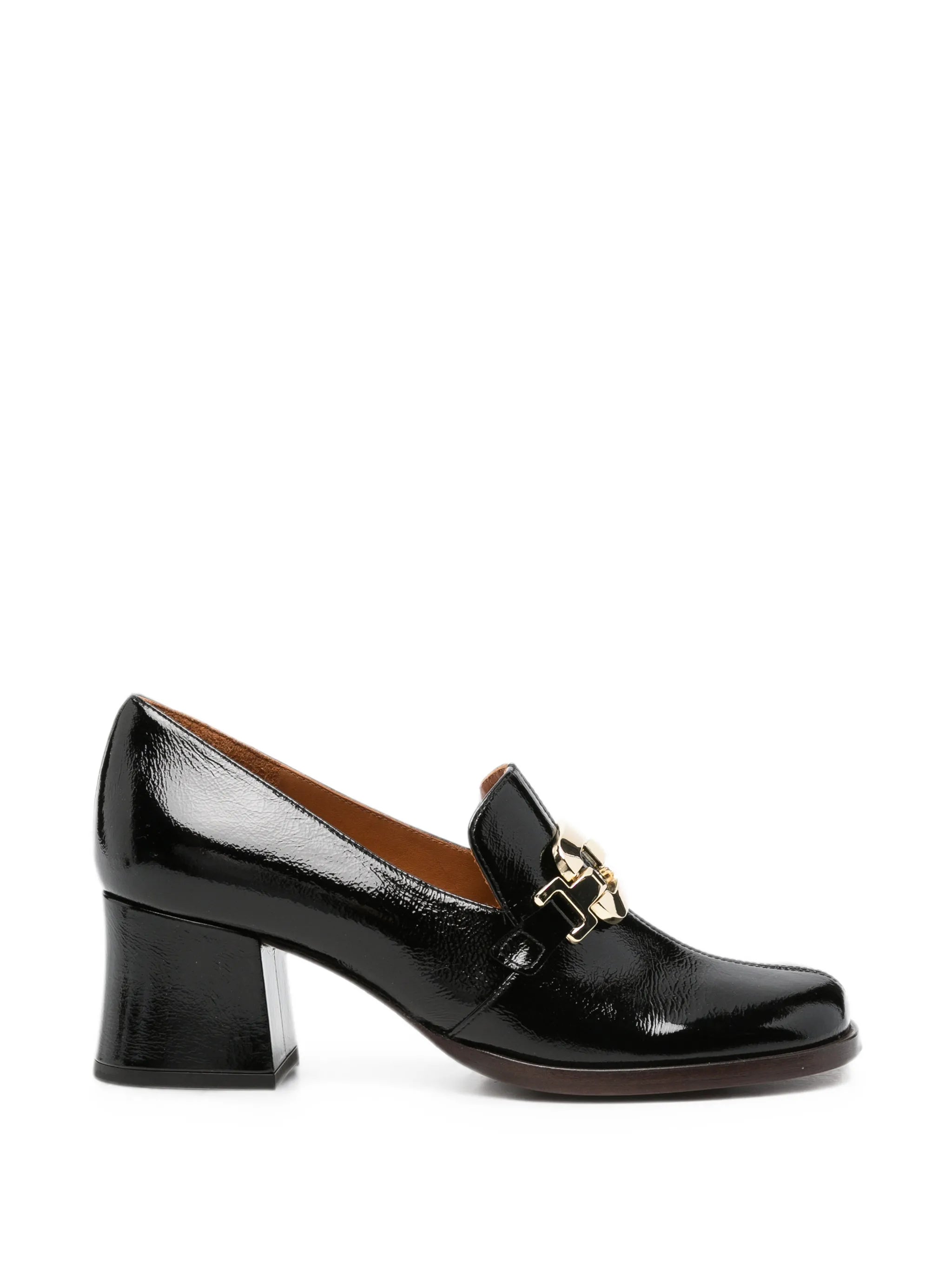 Chie Mihara Chie Mihara Teil Buckle-detail Patent Loafers