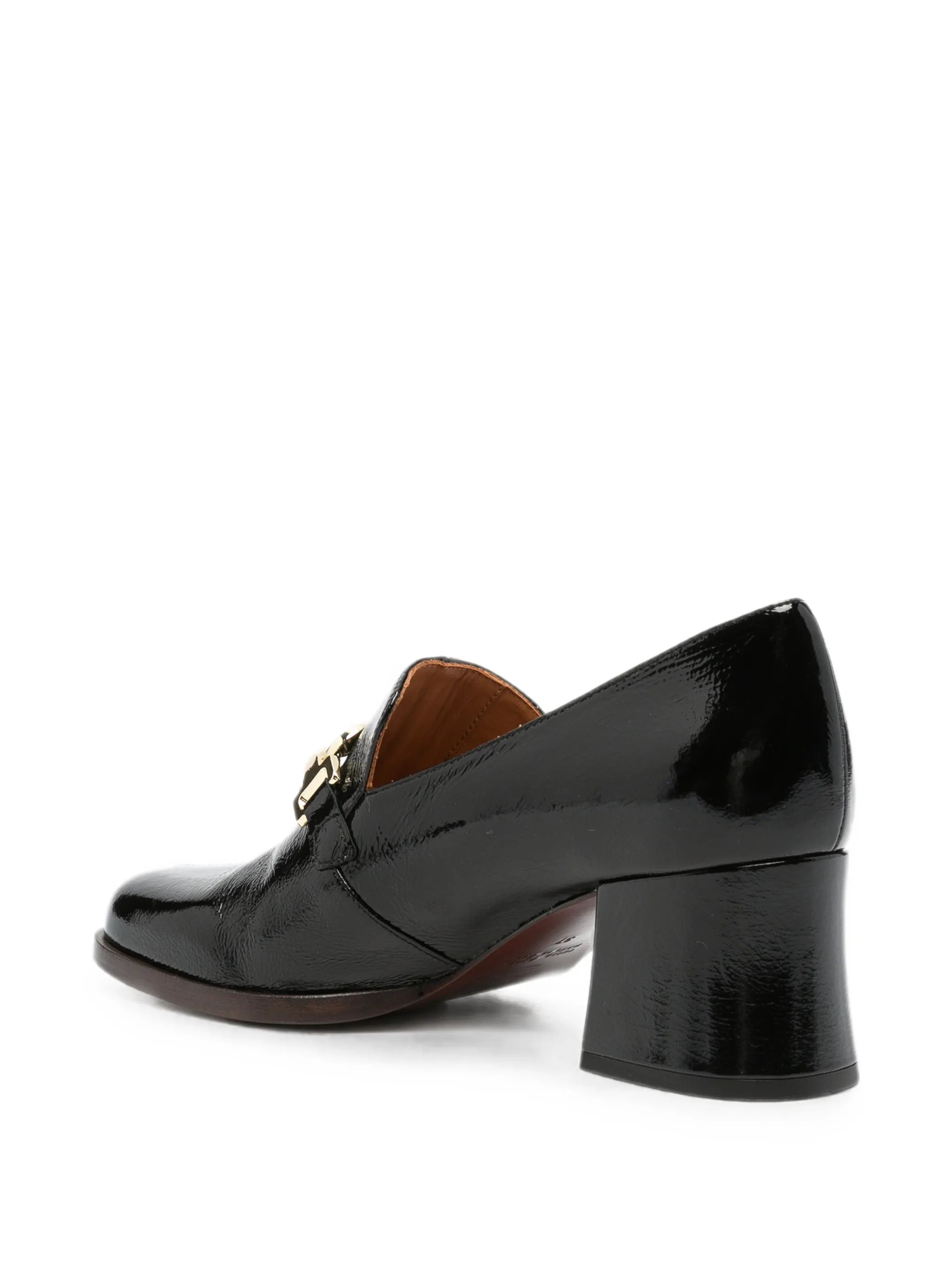 Chie Mihara Chie Mihara Teil Buckle-detail Patent Loafers, view 2
