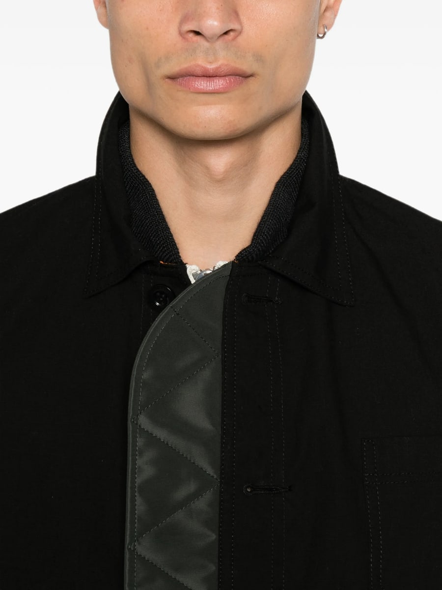 Sacai Sacai Reversible Zip-fastening Jacket, view 5