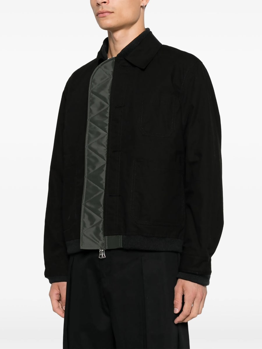 Sacai Sacai Reversible Zip-fastening Jacket, view 6