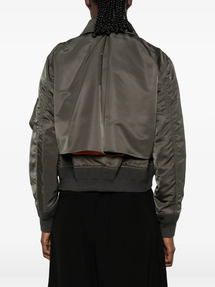 Sacai Sacai Twill Bomber Jacket, view 3